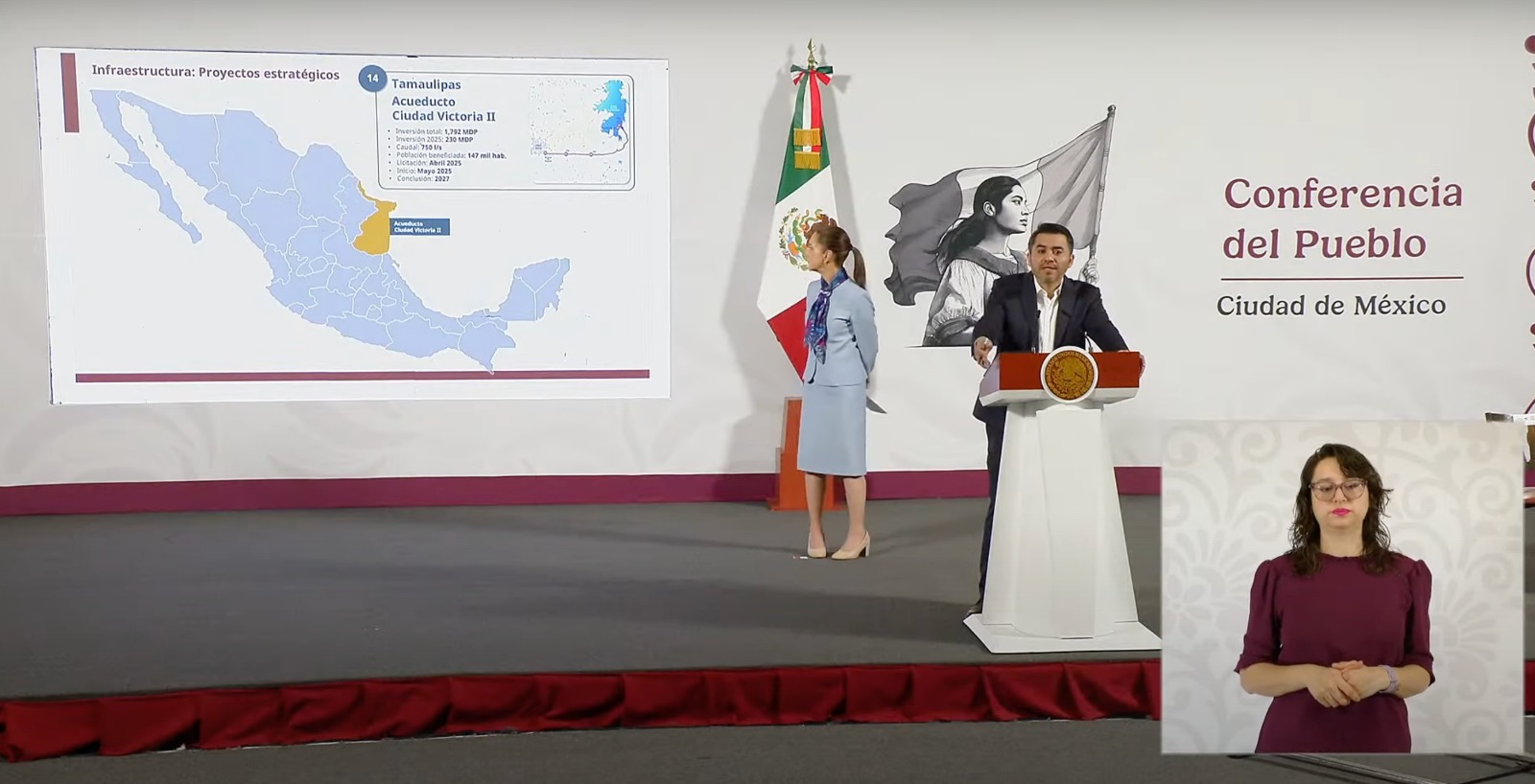 Inicia en mayo construcción de la segunda línea del acueducto de Ciudad Victoria CONAGUA
