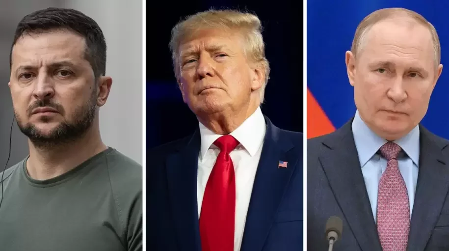 Trump, Putin y Zelensky chocan en negociaciones por tregua y seguridad