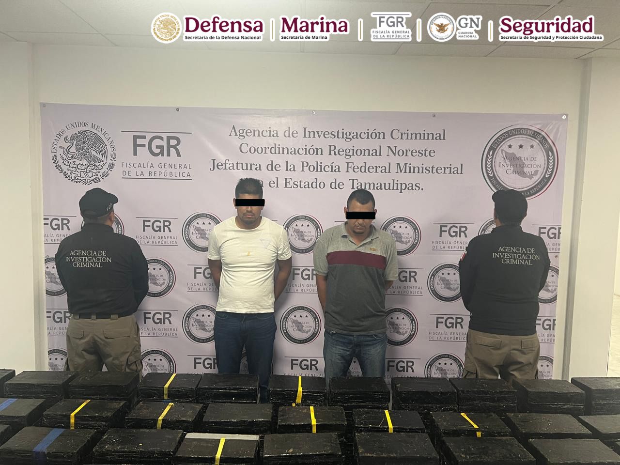 DETIENEN A 2 HOMBRES QUE TRANSPORTABAN MÁS DE 700 KILOS DE METANFETAMINA