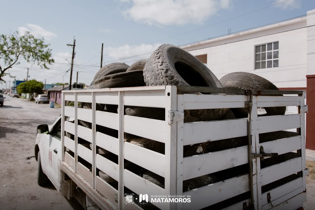 Gobierno de Matamoros intensifica descacharrización con el lema “Matamoros Avanza”