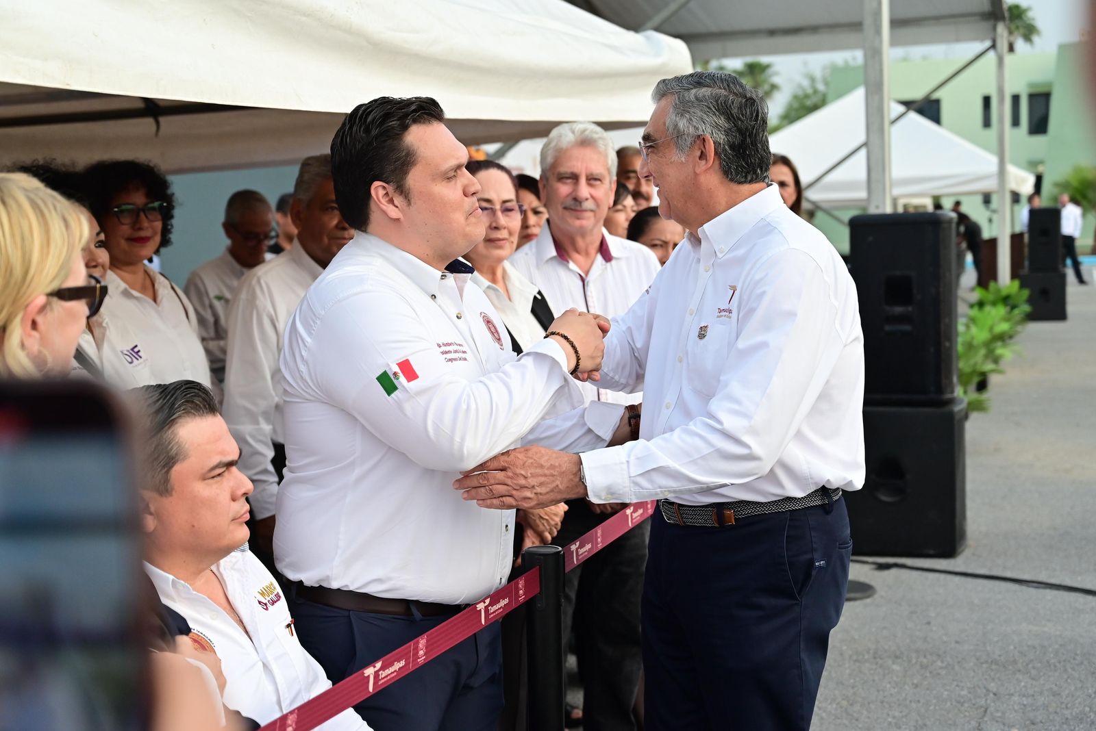 Anuncia Presidente del Congreso, beneficios para ambulantes y tianguistas de Reynosa.