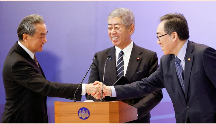 Bloque asiático: China, Japón y Corea del Sur responderán juntos a los aranceles de Trump