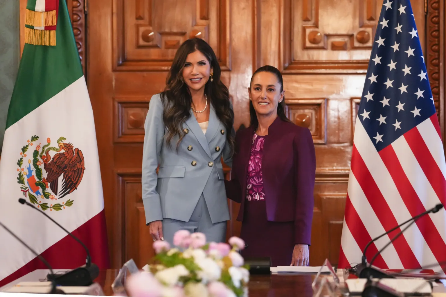 Sheinbaum destaca relación de respeto entre México y EE.UU. tras reunión con Kristi Noem