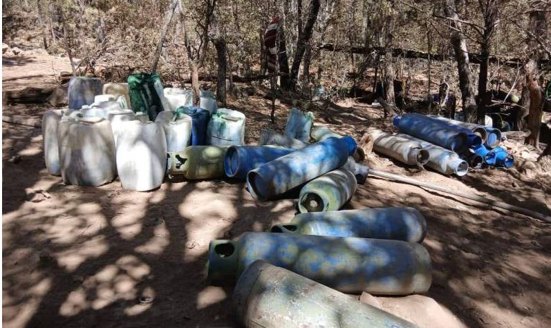 Marina desmantela mega laboratorio clandestino en Zacatecas