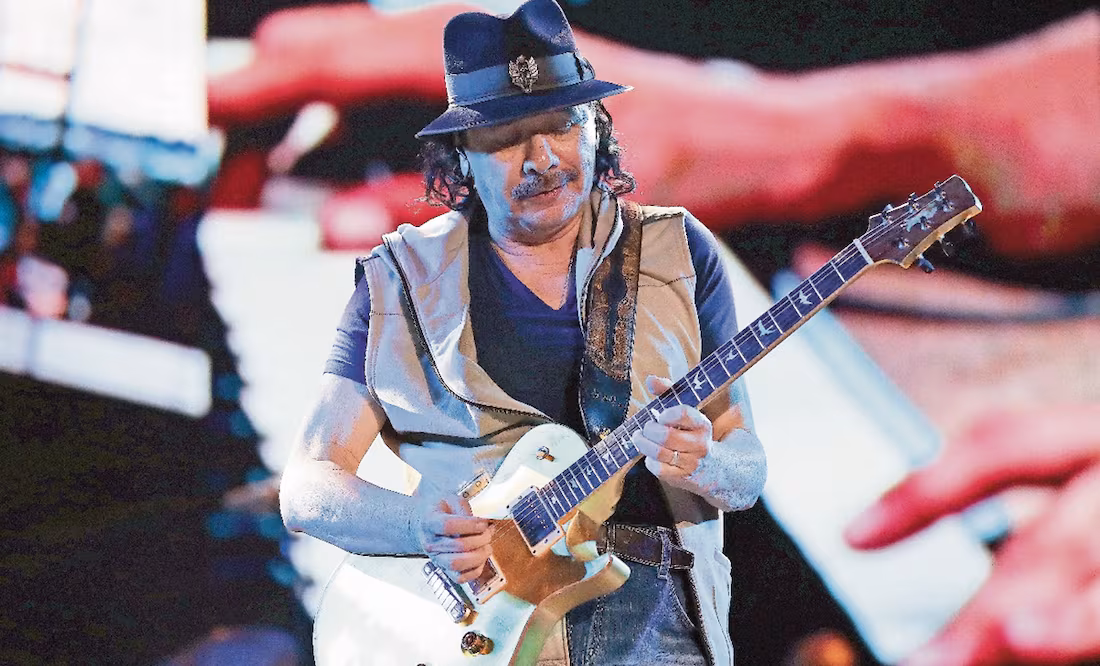 Reportan hospitalización de Carlos Santana horas antes de su concierto
