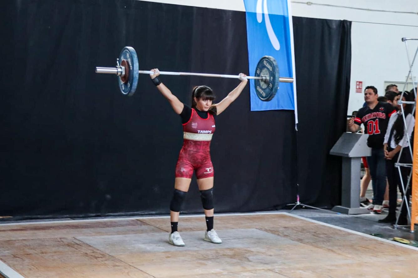 Tres tamaulipecas clasifican a la Olimpiada Nacional CONADE 2025 en levantamiento de pesas
