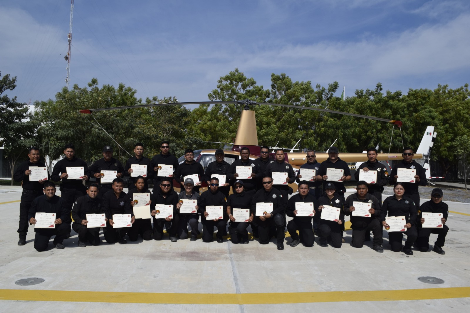 Concluye Guardia Estatal décimo bloque del Curso de Medicina Táctica Policia
