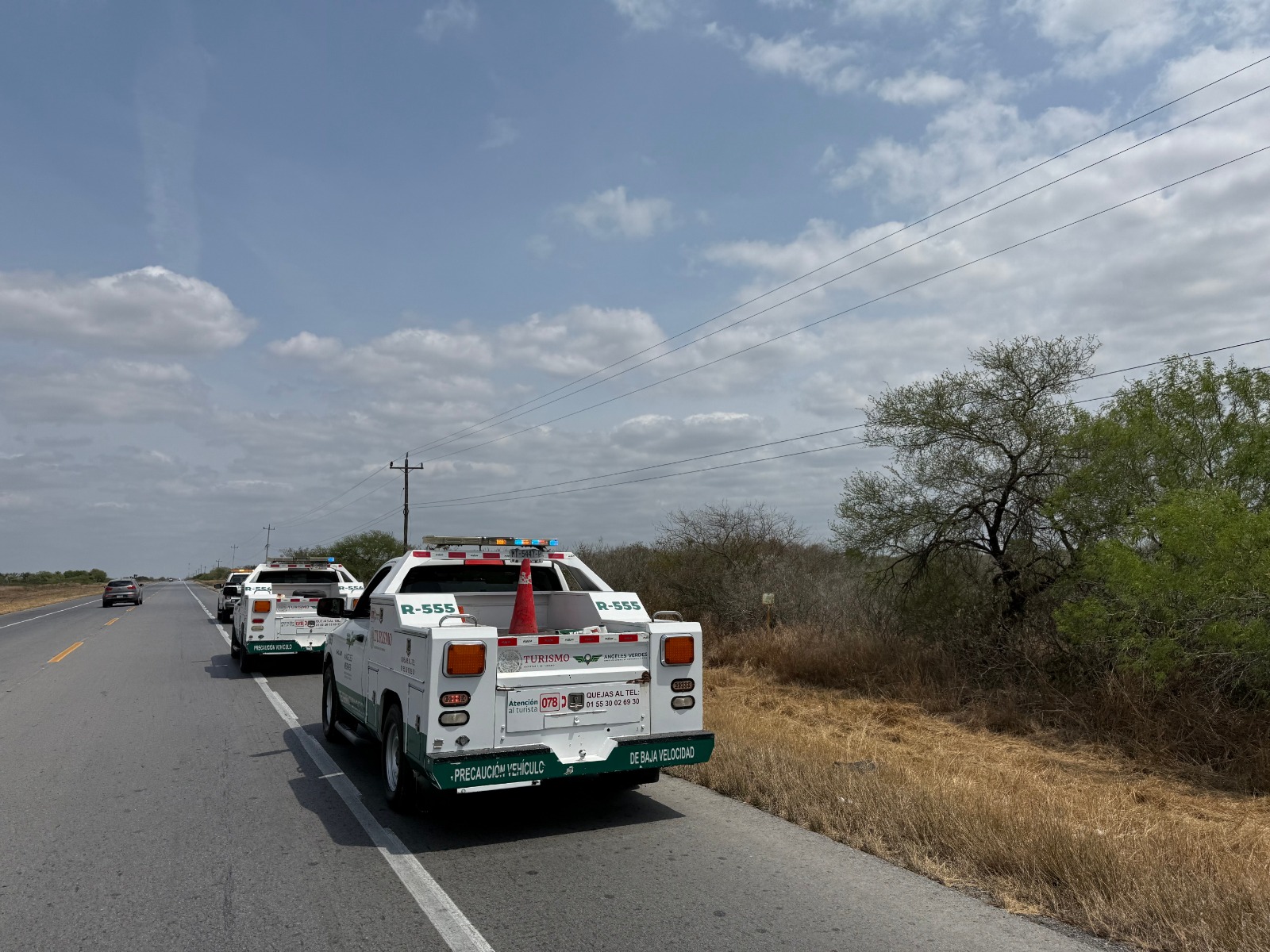 Ofrecen Ángeles Verdes 259 servicios en carreteras Turismo