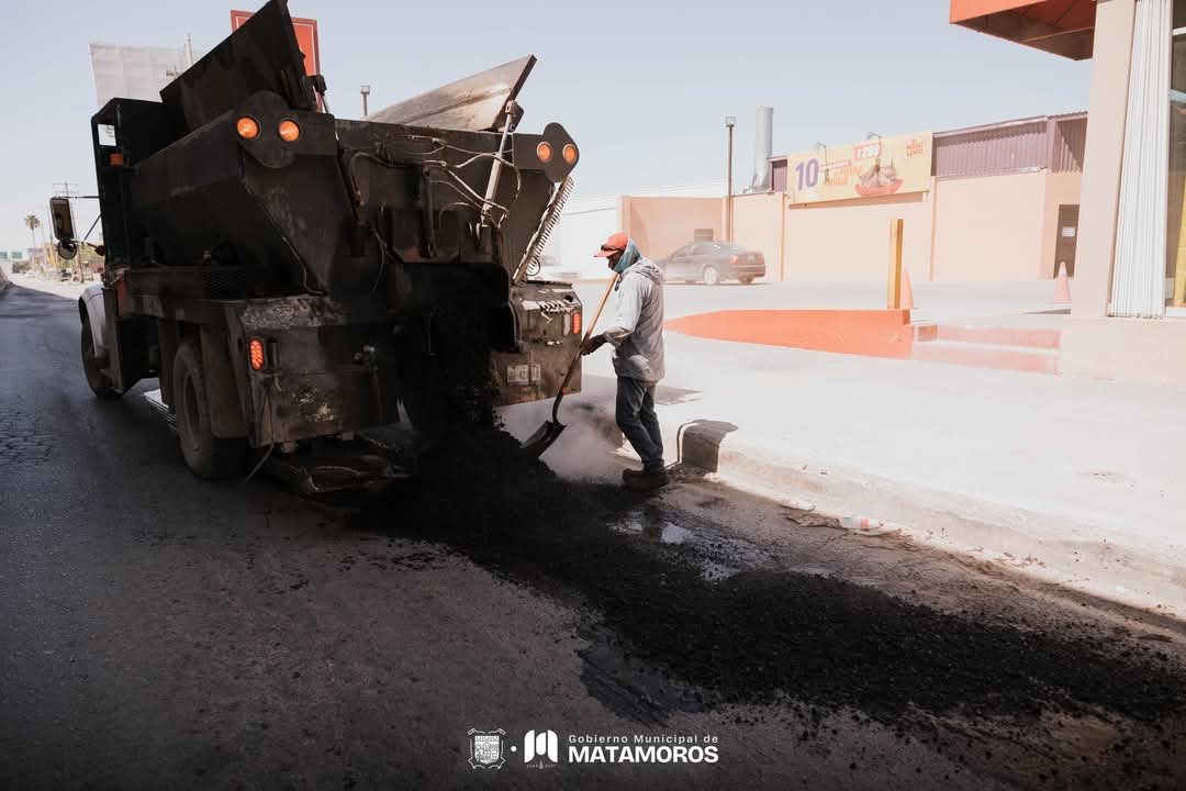 Se sigue transformando Matamoros con el programa “Calle A Calle”