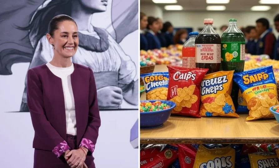 Escuelas en México prohíben comida chatarra