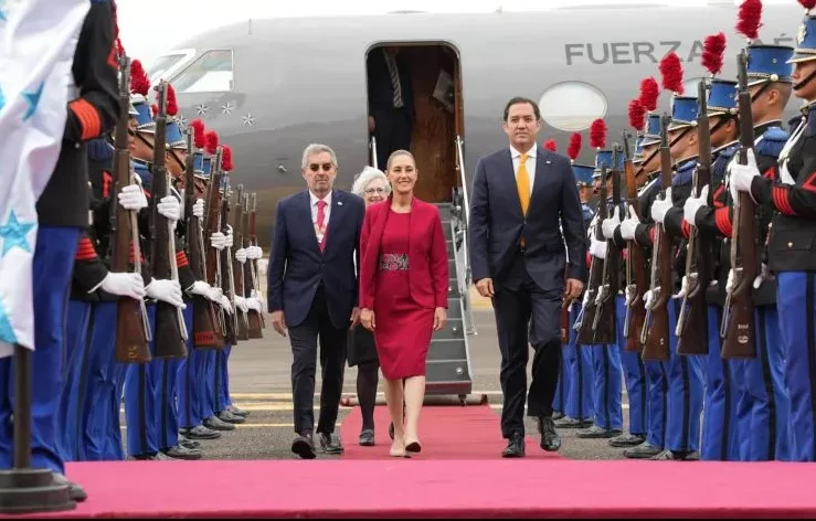 Sheinbaum se encuentra en la Celac, en su segundo viaje al exterior como presidenta