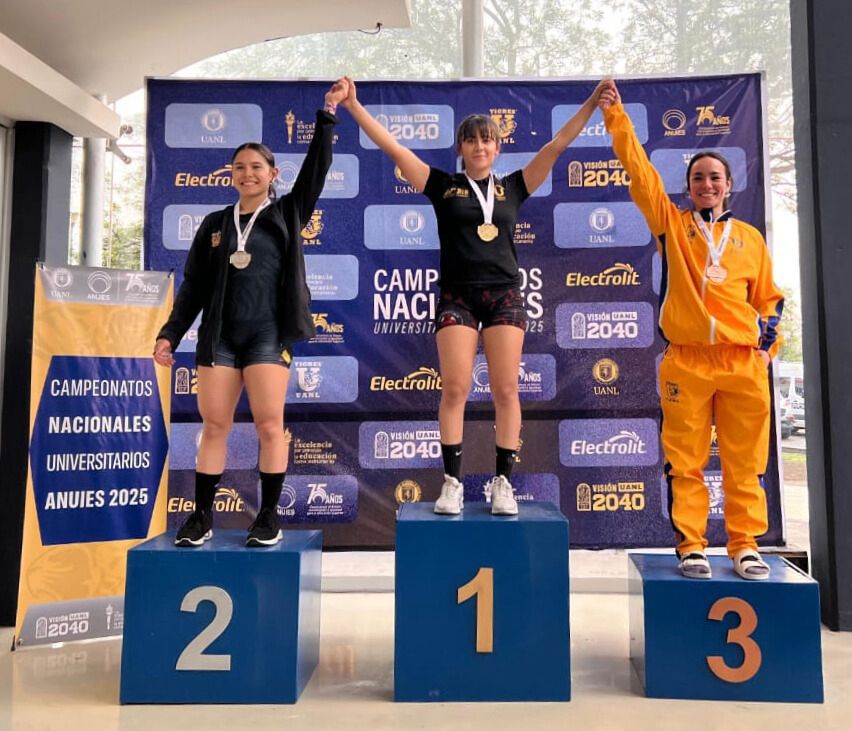 Cassandra Vélez Arriaga, Campeona Nacional ANUIES 2025 orgullo de Tamaulipas