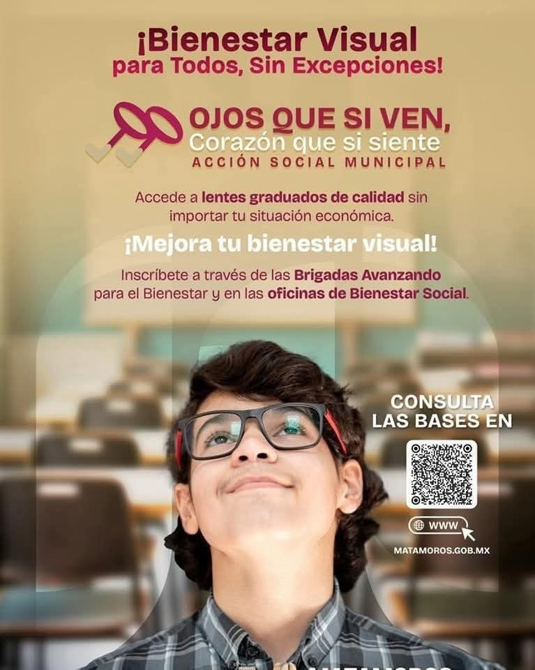 Bienestar visual para todos, y sin excepciones: Beto Granados