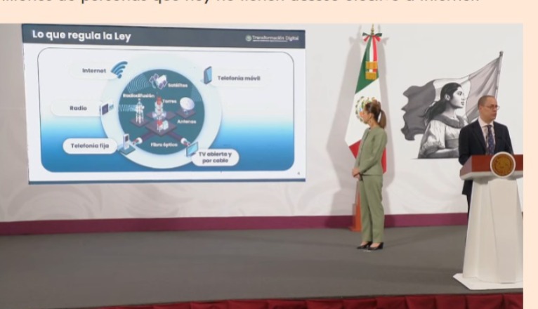 Ley de Telecomunicaciones es para conectar a mexicanos, no para censurar: Merino