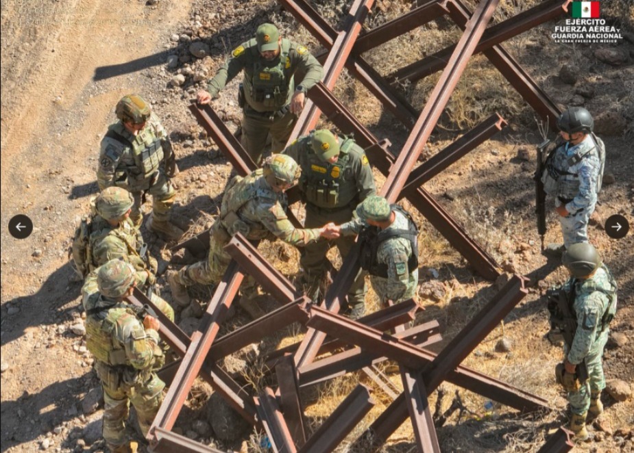 Defensa y Comando Norte de EE.UU. realizan patrullajes “espejo” en la frontera
