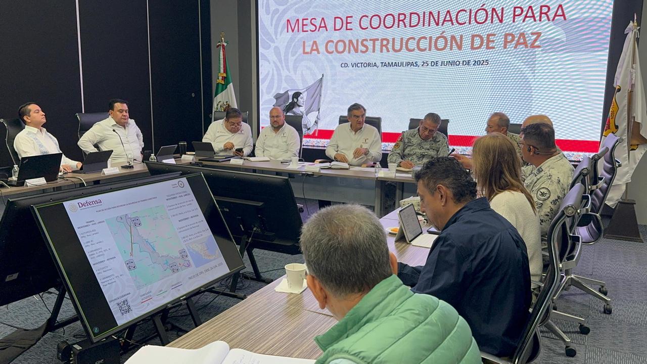Plan de Acción para reforzar seguridad en carreteras fronterizas de Tamaulipas