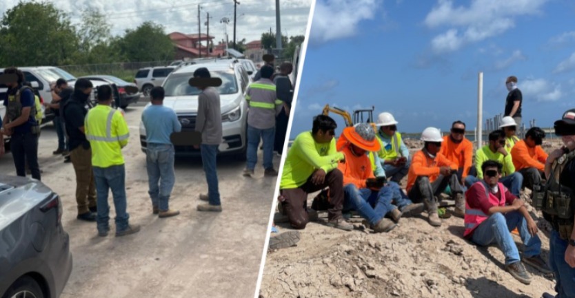 ICE arresta 25 indocumentados en operativo en Isla del Padre Sur y Brownsville