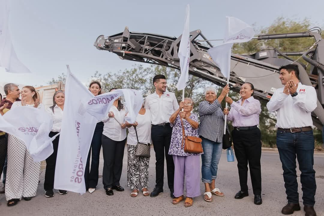 Inicia Gobierno Municipal trabajos de pavimentación asfáltica en Avenida Virgilio Garza Ruiz