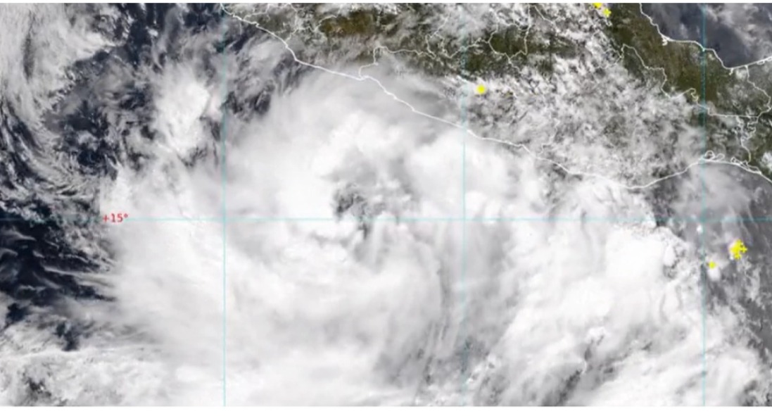 Tormenta tropical ‘Dalila’ se forma frente a las costas de Guerrero; prevén lluvias intensas en cinco estados