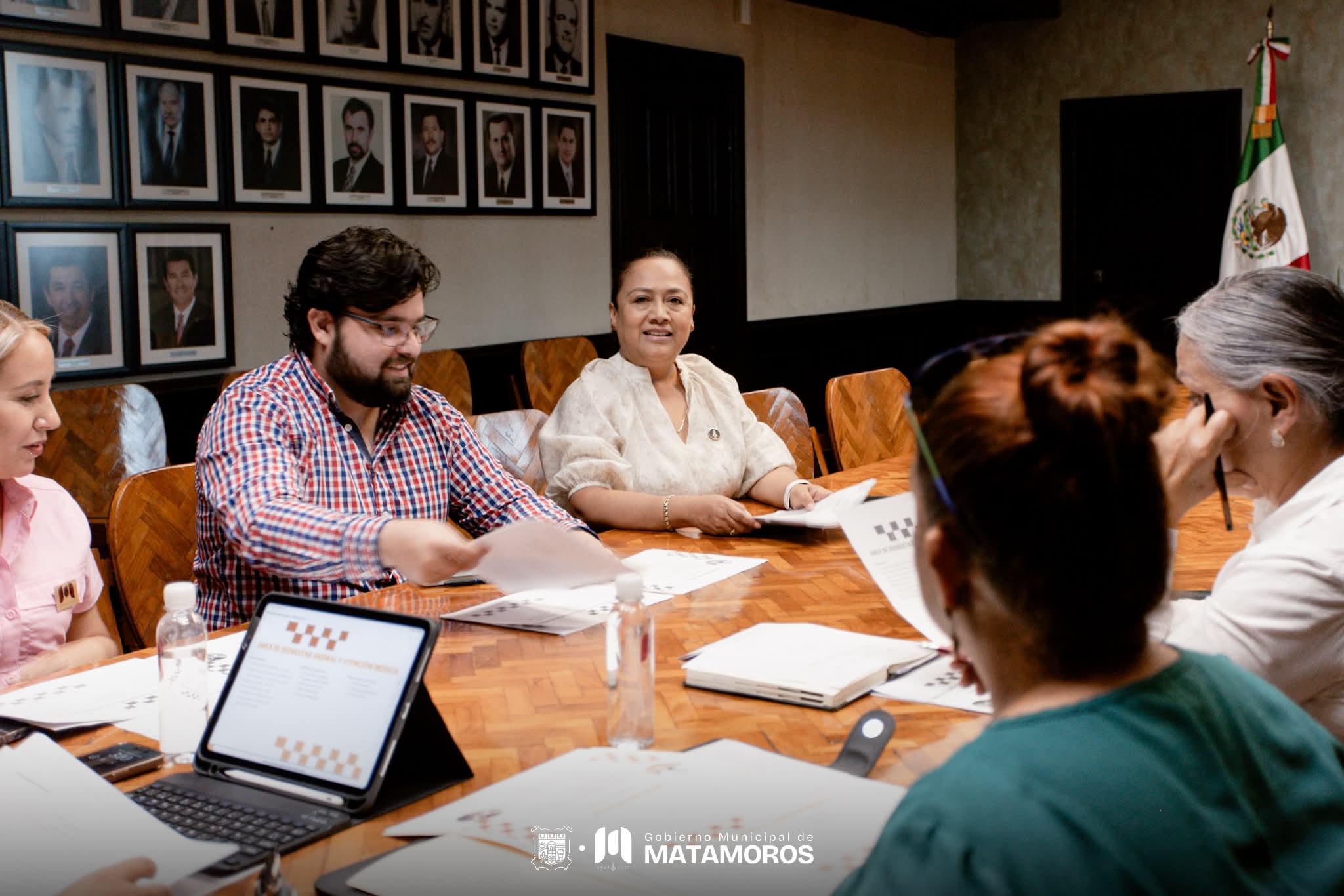 Se realiza segunda mesa de trabajo del Centro Integral de Bienestar de Matamoros