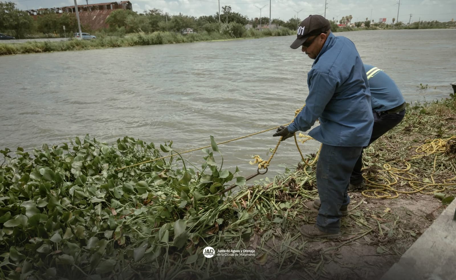 Avanza el Gobierno Municipal en el mantenimiento de las Lagunetas de Matamoros