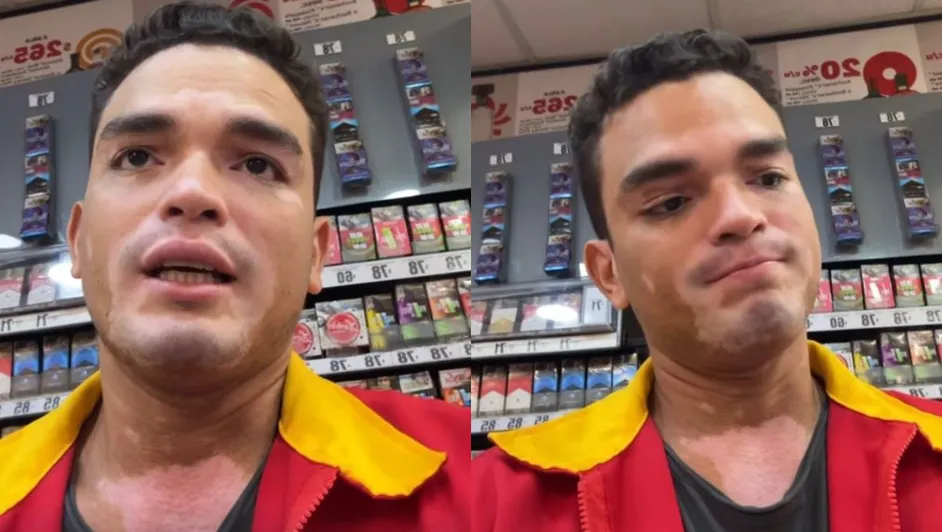 Actor y modelo reaparece como cajero en una tienda de conveniencia 
