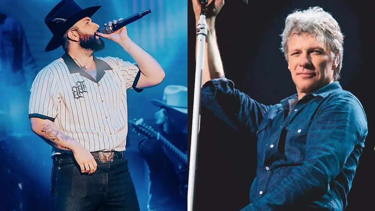  Carín León alista colaboración con Bon Jovi