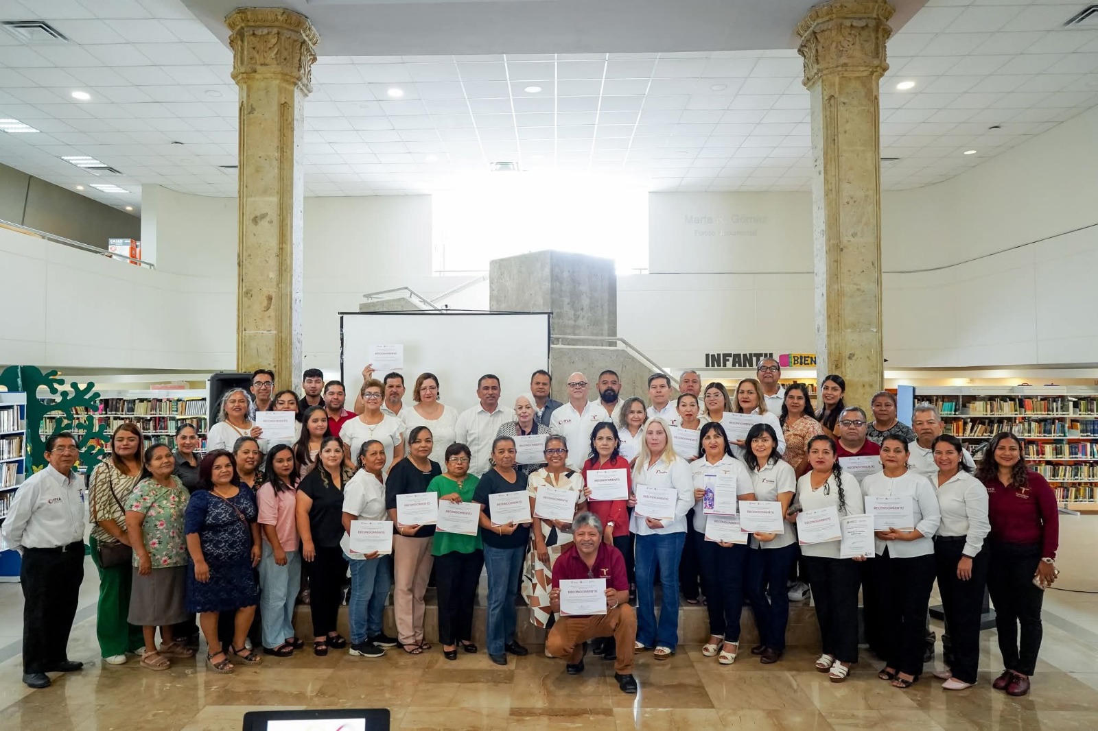 Reconoce Gobierno de Tamaulipas trabajo de las y los bibliotecarios a través del ITCA