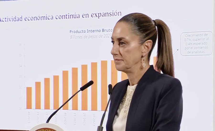 “La economía está fuerte y sólida”: Sheinbaum sobre el aumento de previsiones del FMI