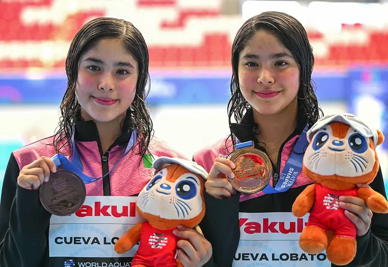 Mexicanas son históricas: las más jóvenes medallistas mundiales