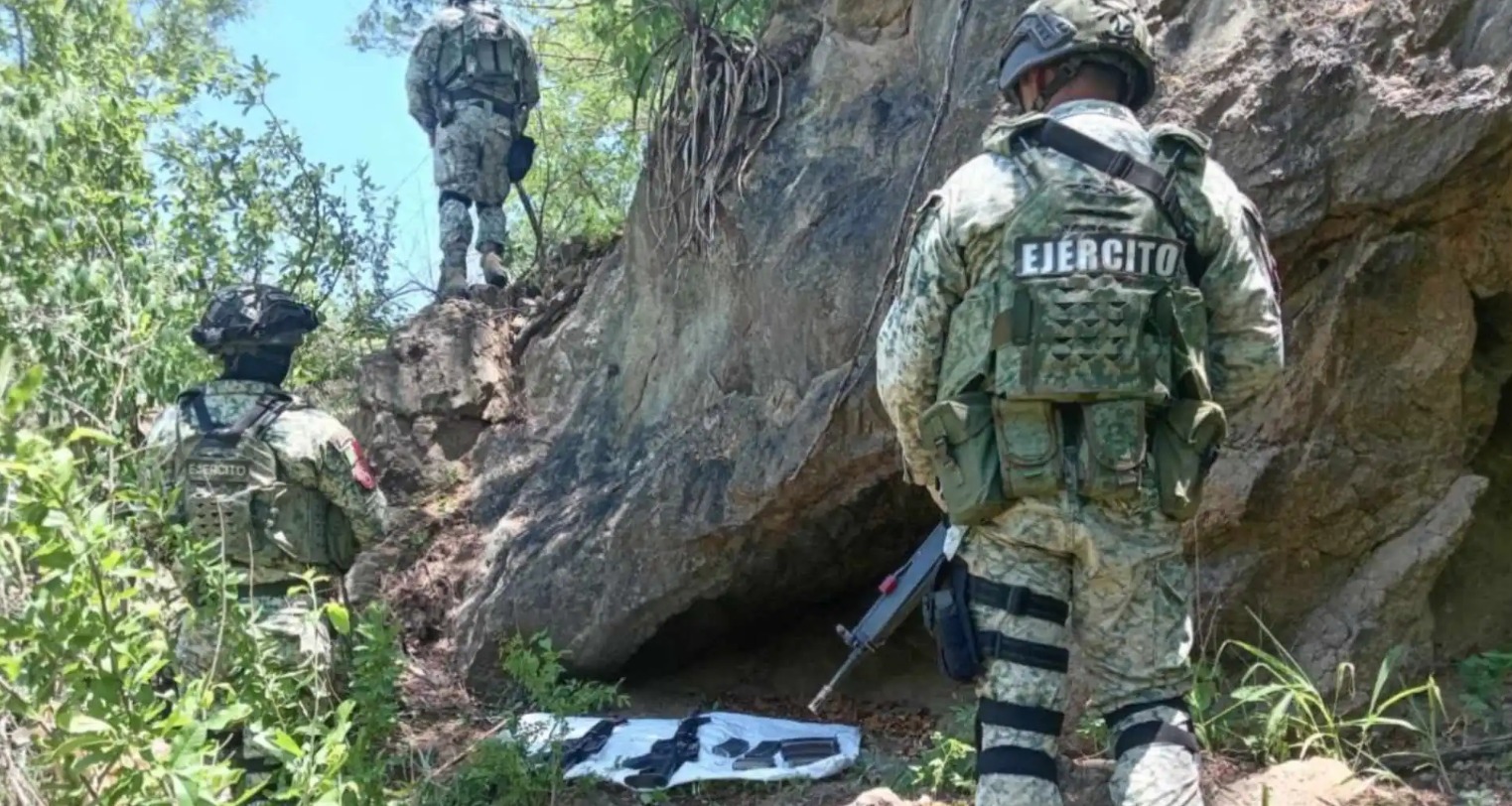 Operación Frontera Norte supera las 4 mil 600 armas aseguradas