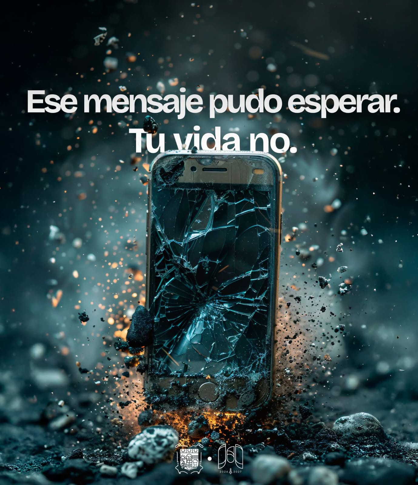 Llama Gobierno de Beto Granados a concientizar sobre el uso responsable del celular al conducir
