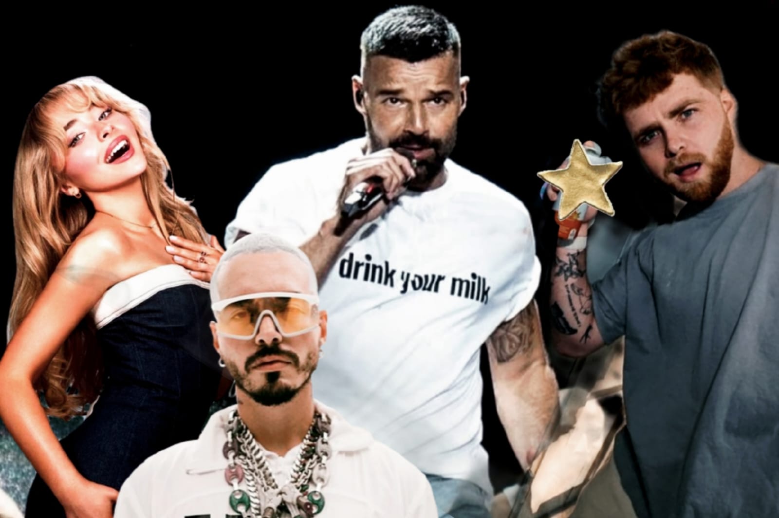 Ricky Martin, J Balvin, Alex Warren y Sabrina Carpenter confirmados para los MTV