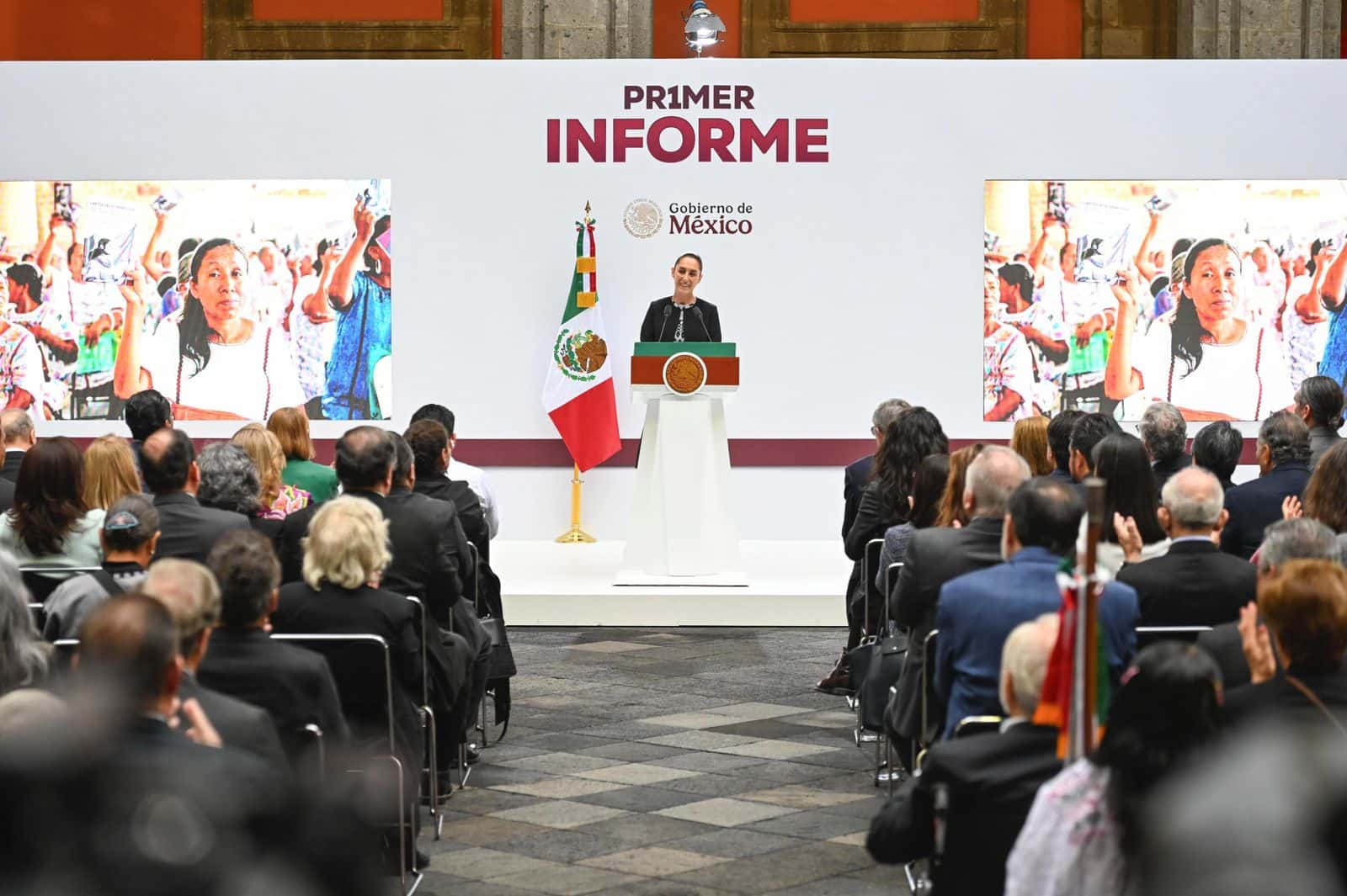 Asiste Américo al Primer Informe de la presidenta Claudia Sheinbaum