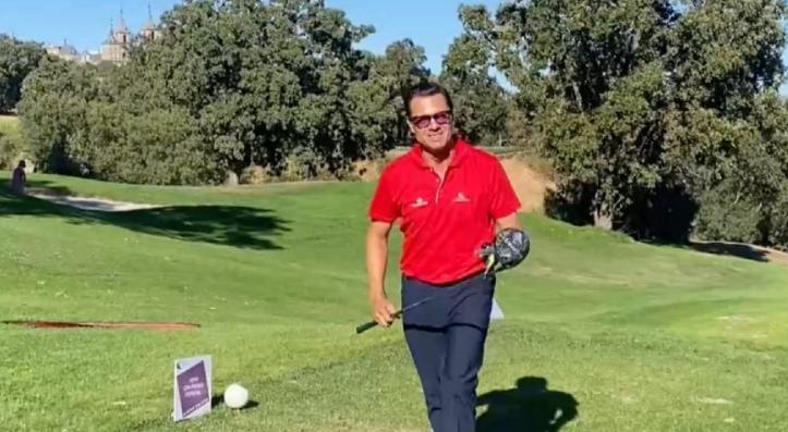 Enrique Peña Nieto participa en torneo de golf benéfico en Madrid