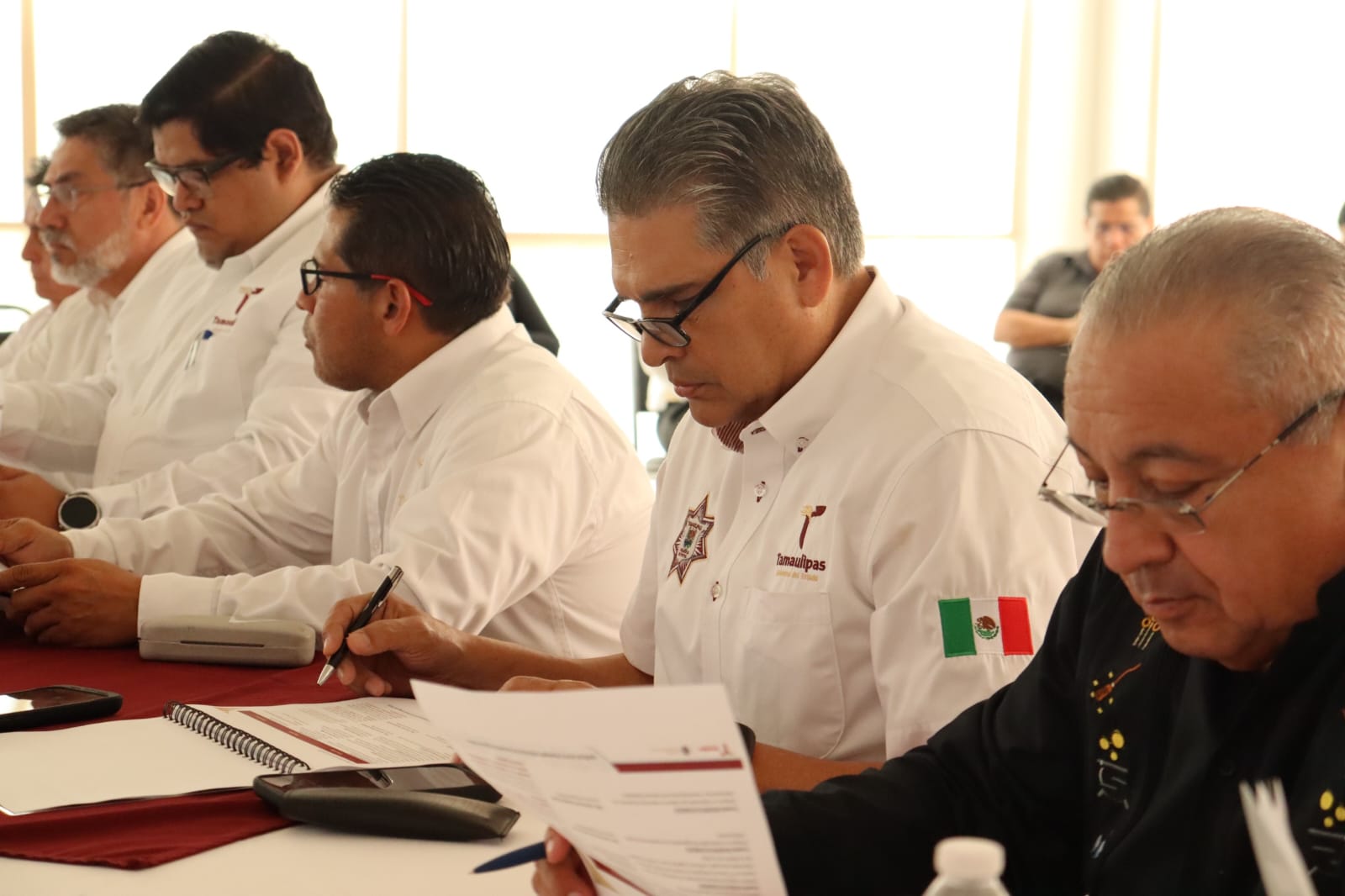 Toma protesta secretario de Seguridad Pública de Tamaulipas como presidente del COCODI