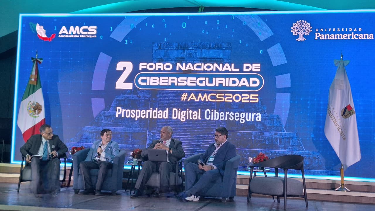 Presente Guardia Estatal Cibernética en Segundo Foro Nacional de Ciberseguridad AMCS 2025