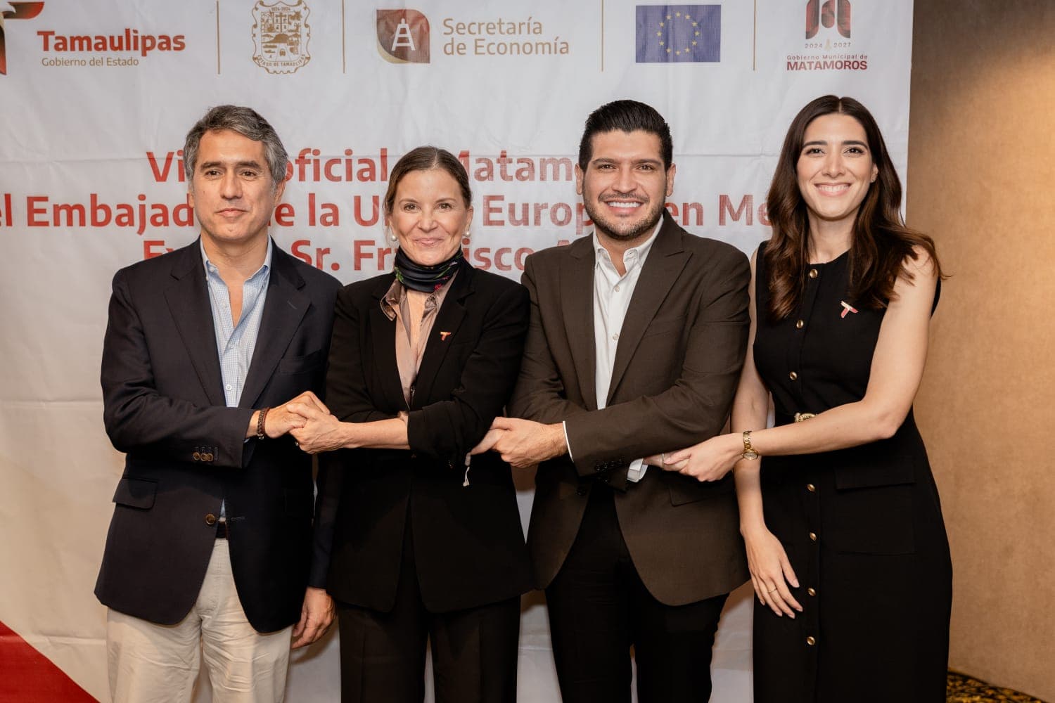 Histórico encuentro del Alcalde Beto Granados y Embajador de la Unión Europea