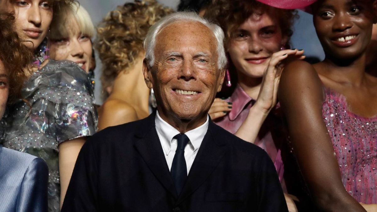 El adiós a un ícono de la moda: Giorgio Armani fallece a los 91 años