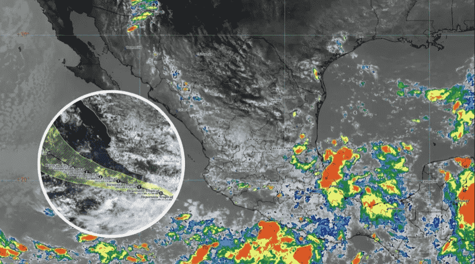 Se forma la depresión tropical Trece-E en el Pacífico; amenaza con lluvias y vientos en Guerrero y Oaxaca