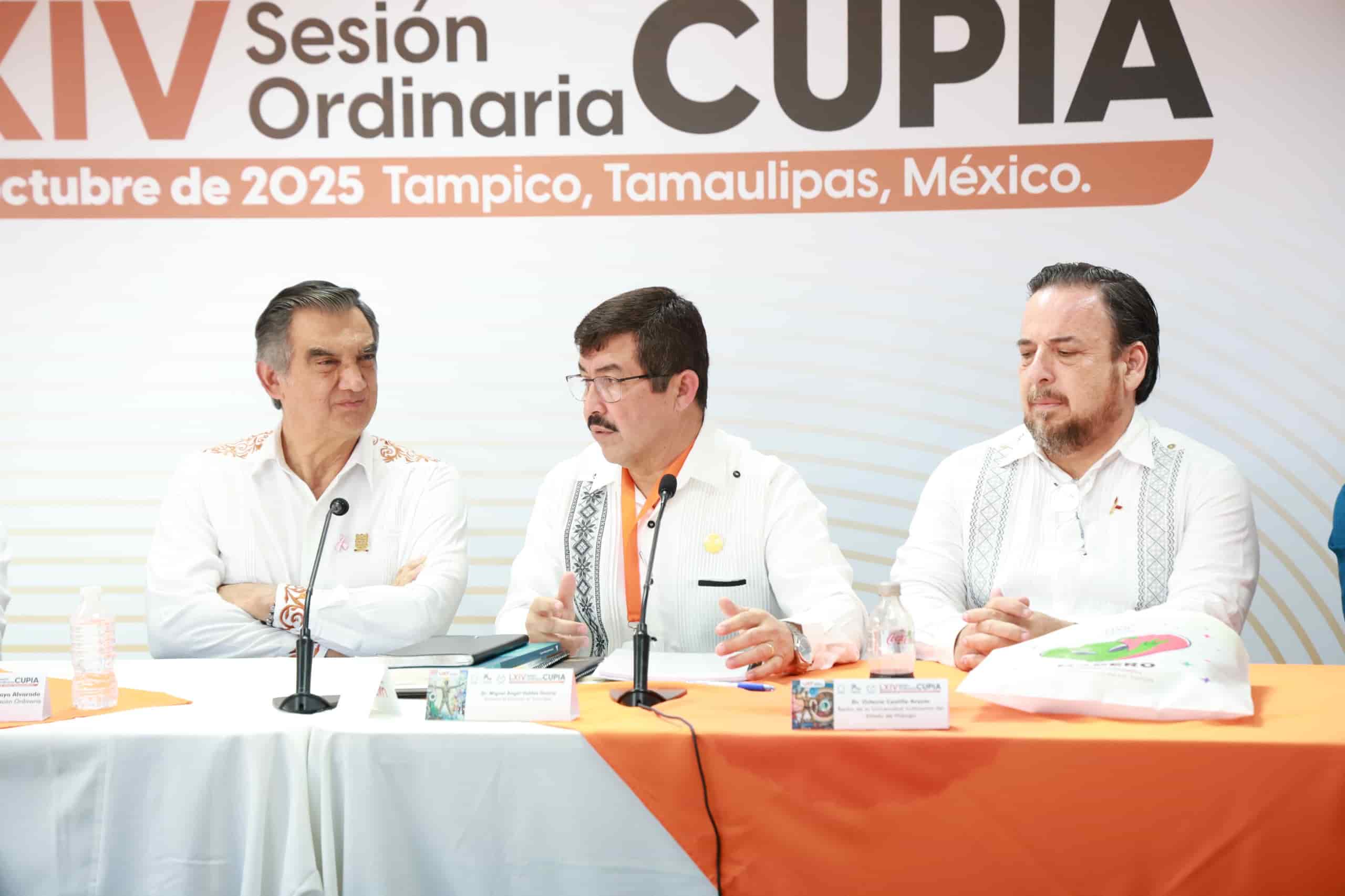 Gobernador preside en la UAT clausura de la sesión nacional de universidades públicas