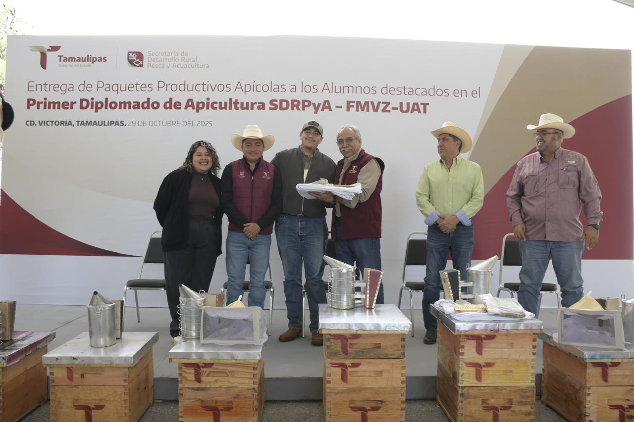 Fortalecen nuevos apicultores el campo tamaulipeco