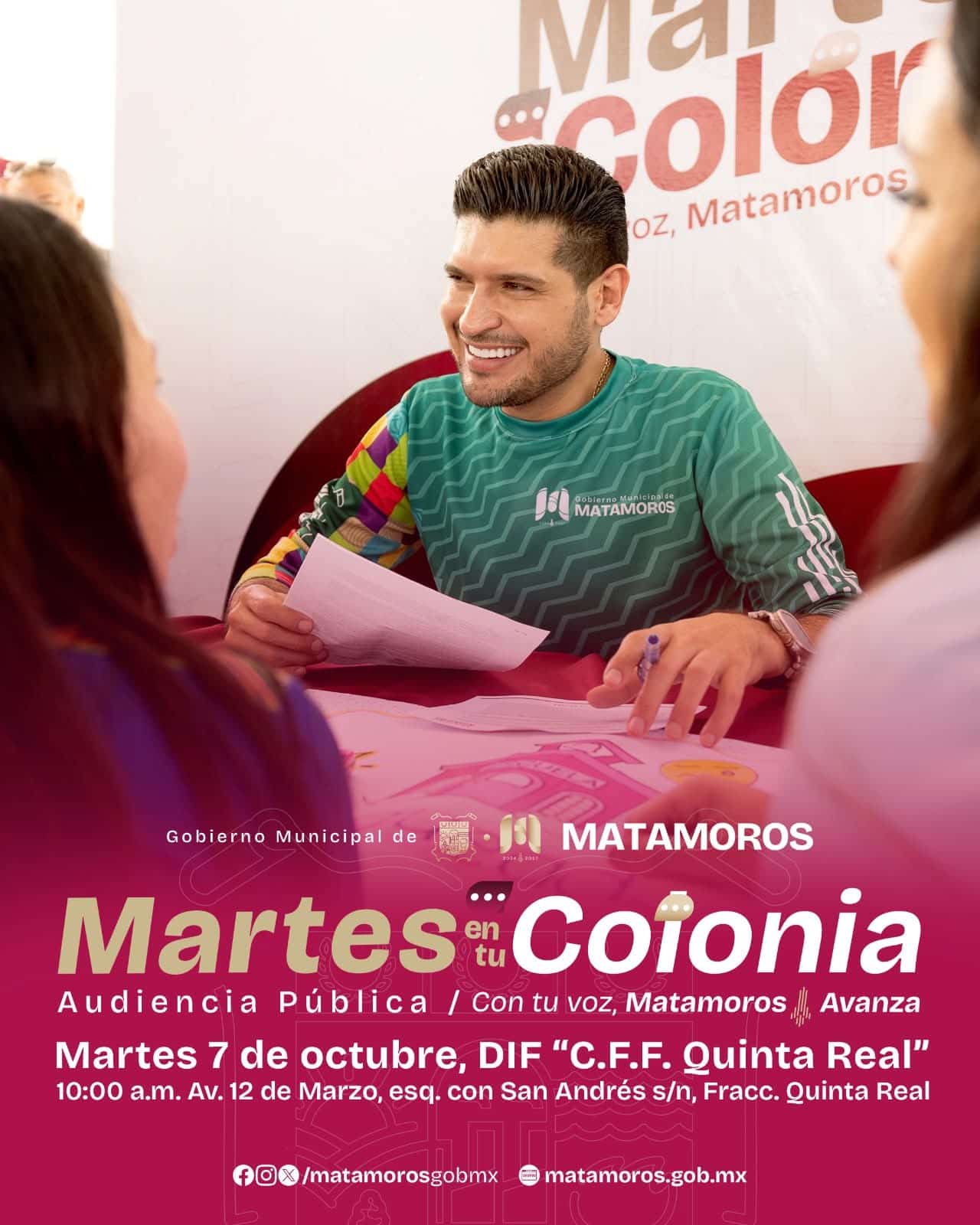 Este “Martes en tu colonia” se lleva a cabo en el DIF Centro de Fortalecimiento Familiar de Quinta Real