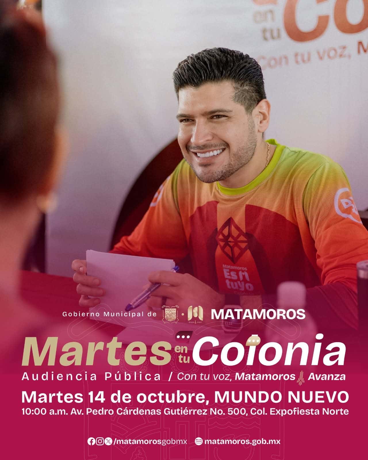Martes en tu Colonia llega al Mundo Nuevo con servicios y atención para las familias