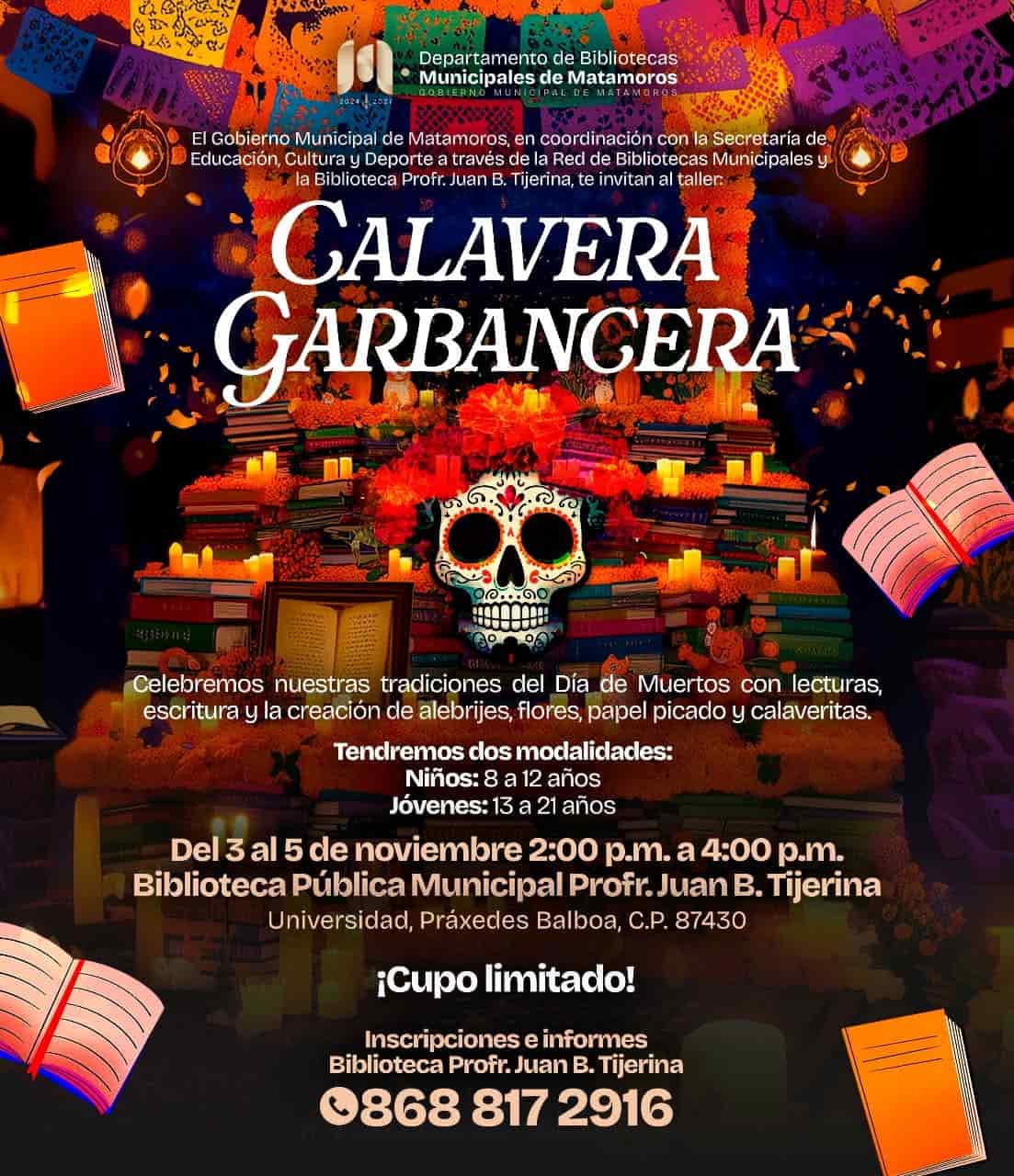 Beto Granados: “Calavera Garbancera” arte, color y tradición