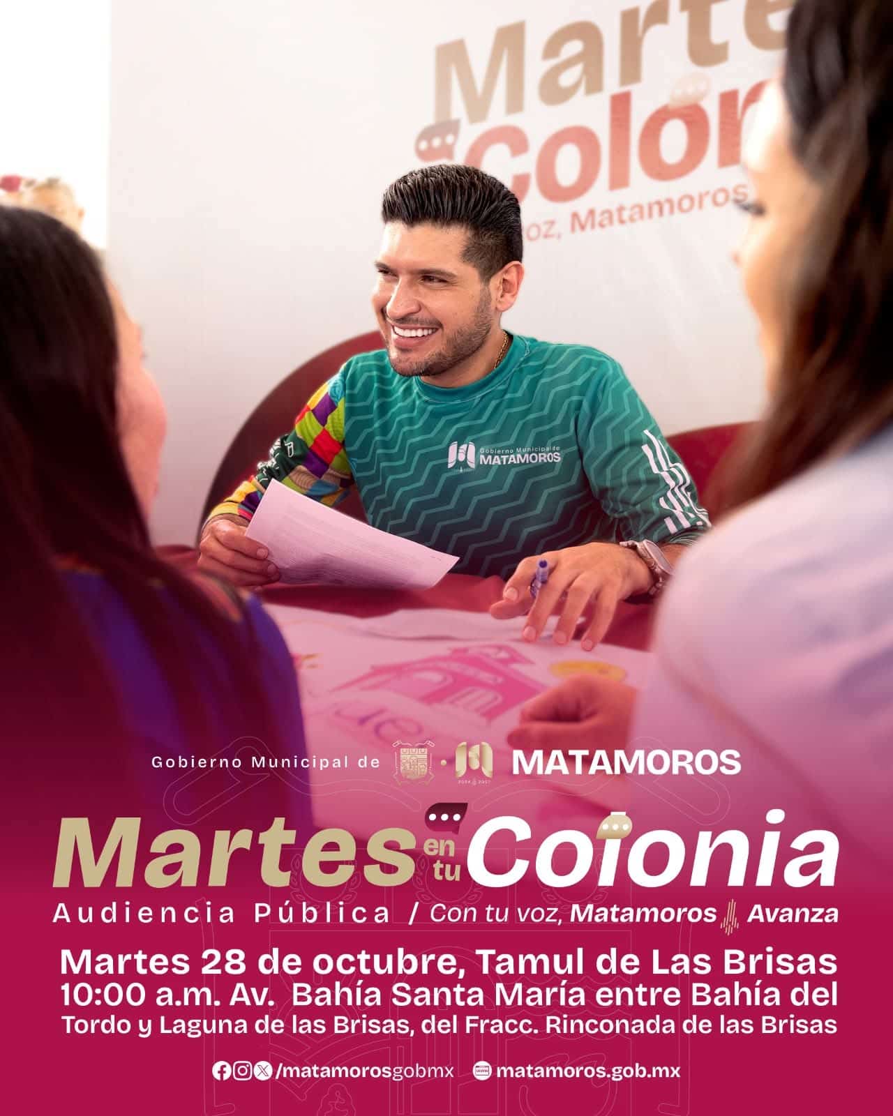 El alcalde Beto Granados encabezará “Martes en tu Colonia” en Rinconada de las Brisas