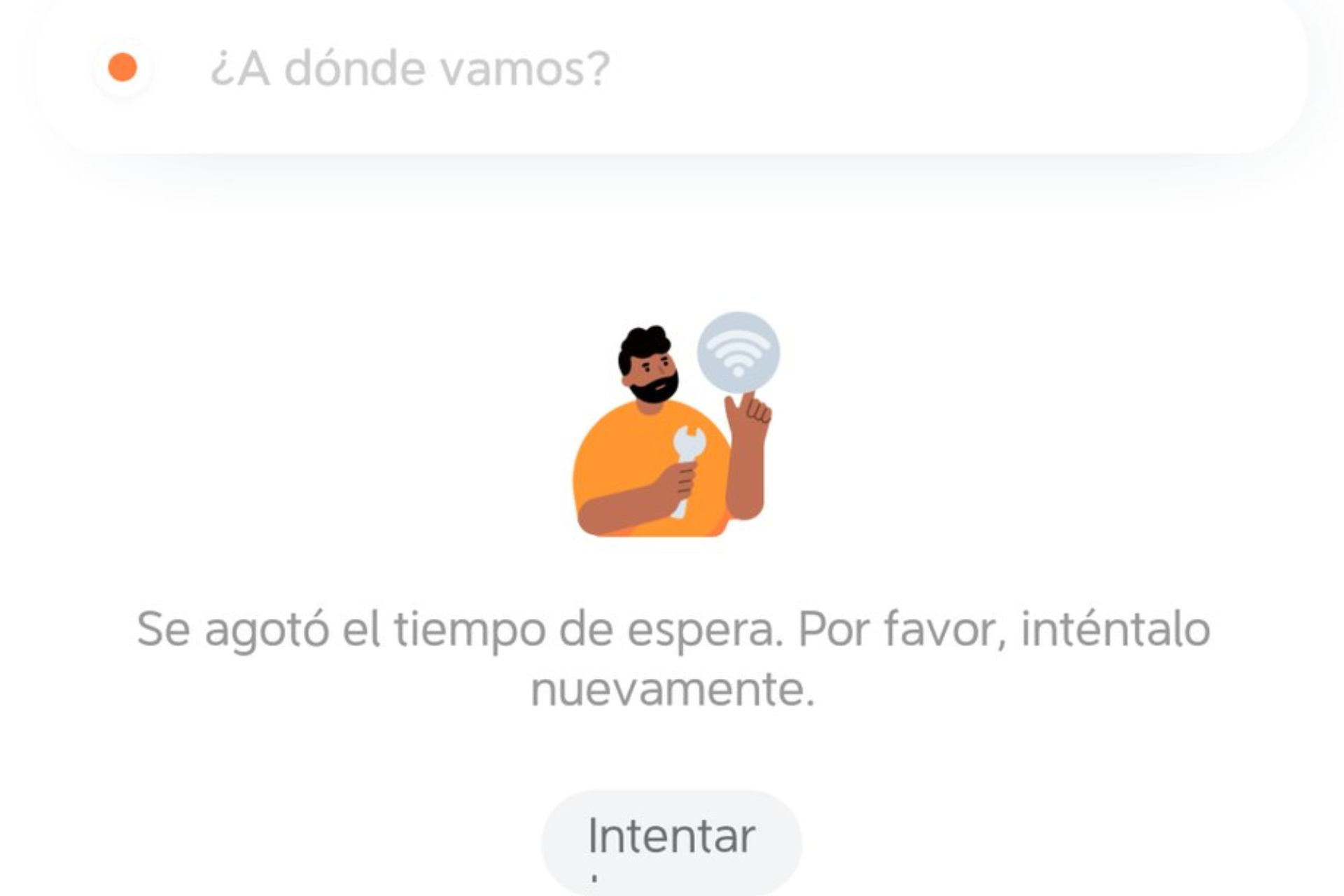 “Error de red”: Usuarios de Didi reportan interrupción total del servicio de transporte.