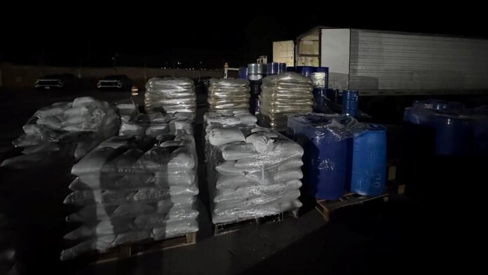 Decomiso de Precursores Químicos en Durango