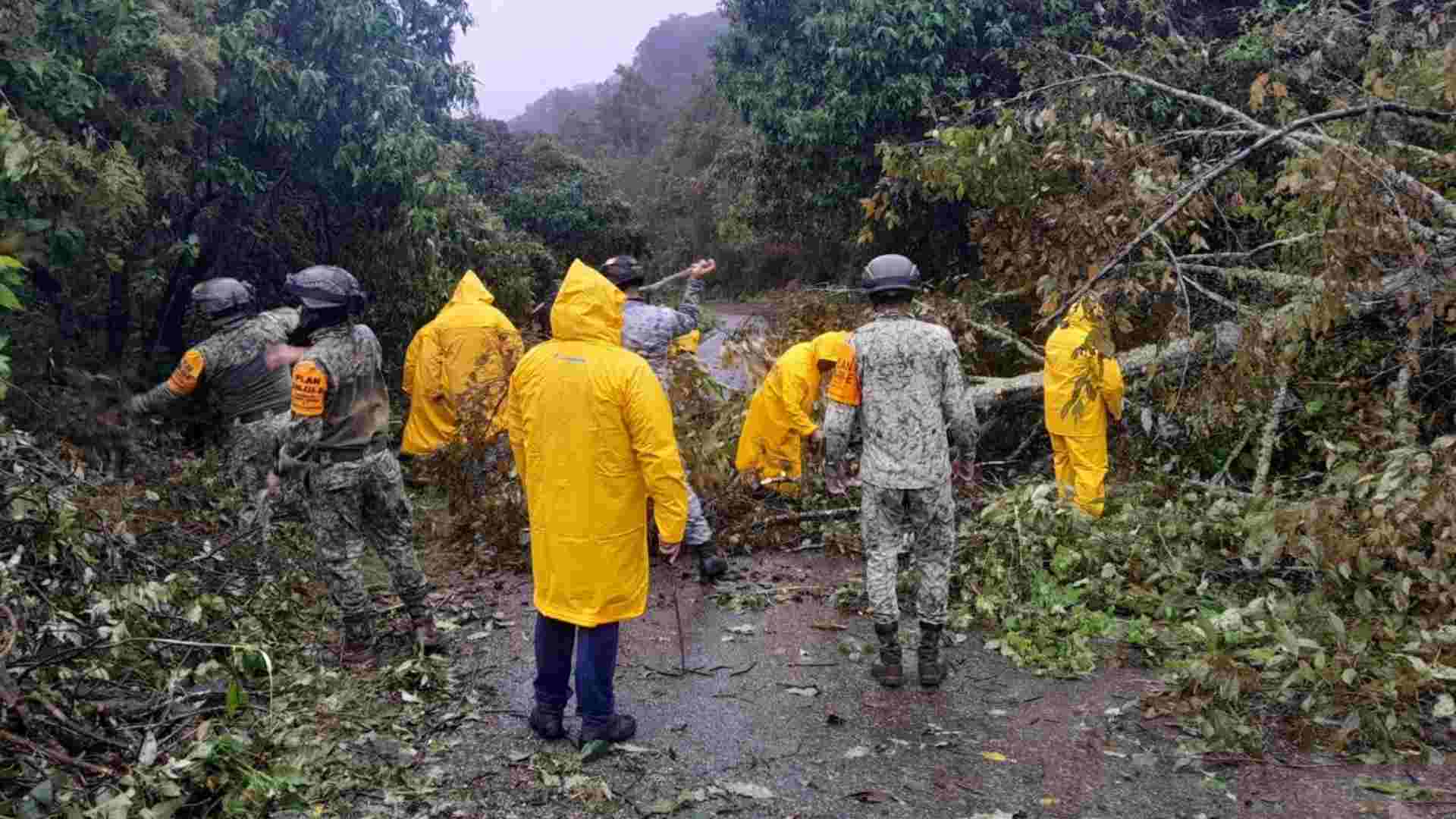 Sube a 37 la cifra de muertos por lluvias; Hidalgo, el estado más afectado.