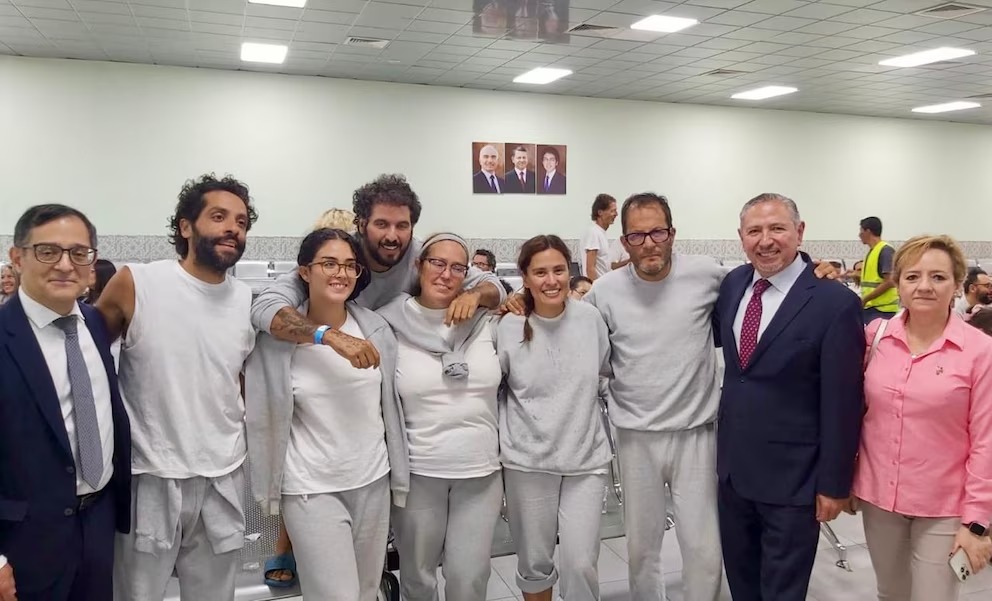Mexicanos de Flotilla Humanitaria Liberados en Israel y en Proceso de Repatriación
